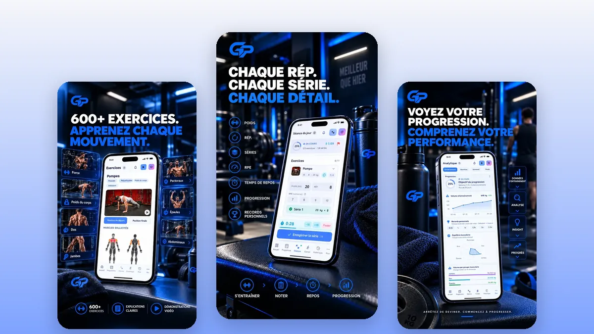 GymProgress vs Hevy : quelle application de musculation choisir ?