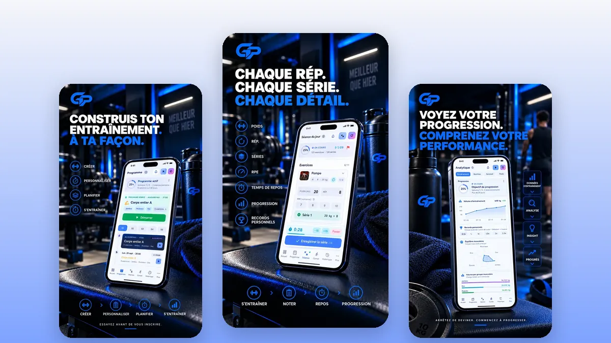 GymProgress vs Strong : quelle application de suivi choisir ?