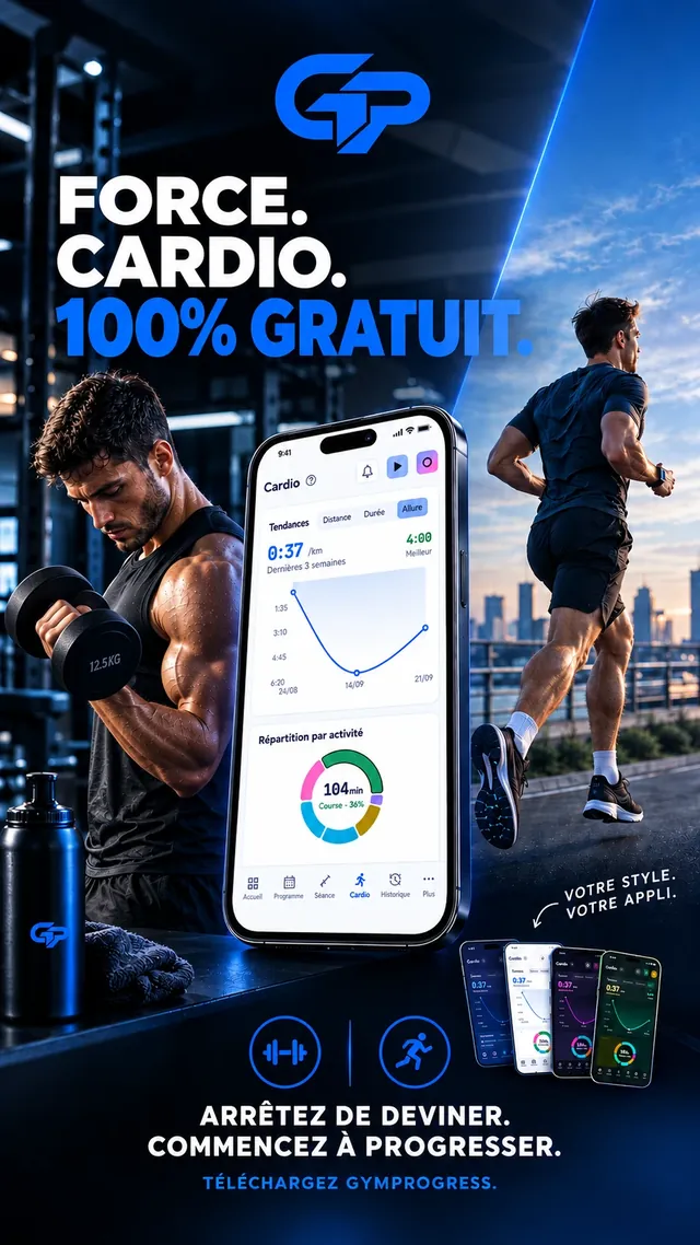 Suis ton cardio et ta muscu au même endroit