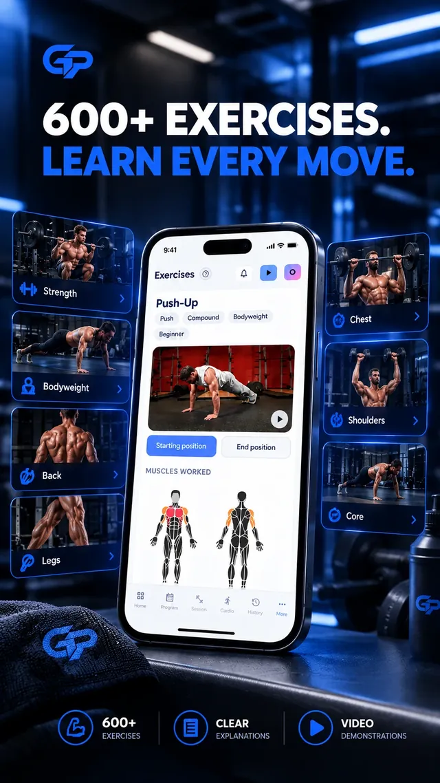 600+ exercises at your fingertips