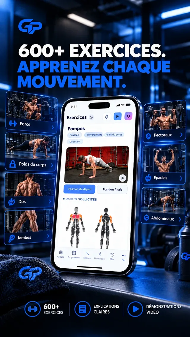 600+ exercices à portée de main